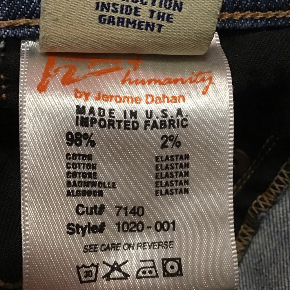 Citizens of Humanity High Rise Elson Stretch Jeans Blue - Picture 10 of 15
